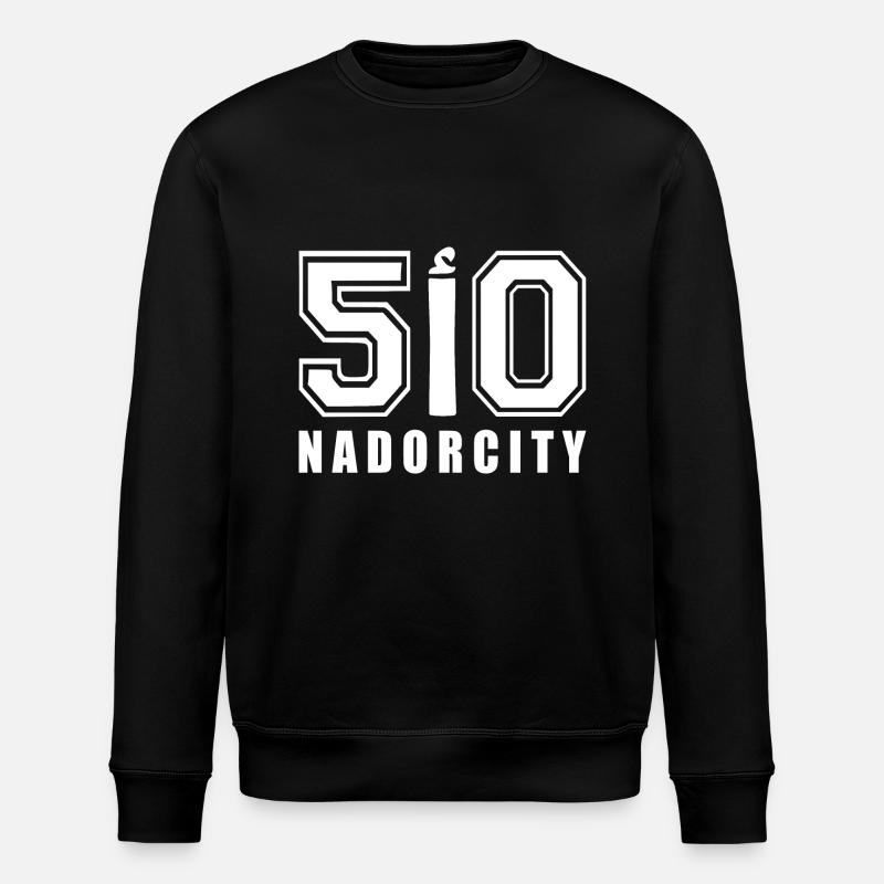 Nador kennzeichen ا 50 - Sweat bio ROLLER Stanley/Stella Unisexe - noir
