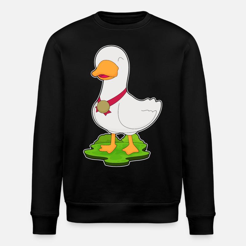 Médaille du canard - Sweat bio ROLLER Stanley/Stella Unisexe - noir