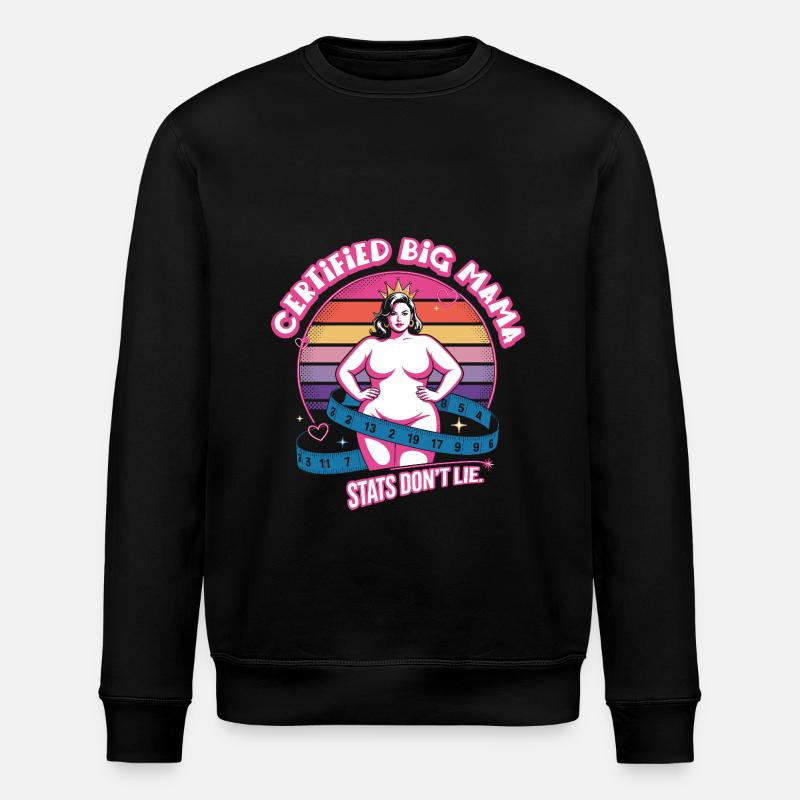 Certifié Big Mama - Sweat bio ROLLER Stanley/Stella Unisexe - noir