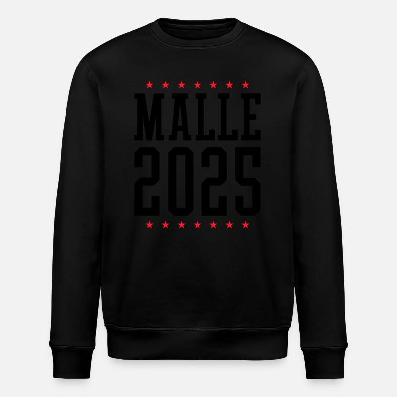 Malle 2025 Majorque - Sweat bio ROLLER Stanley/Stella Unisexe - noir