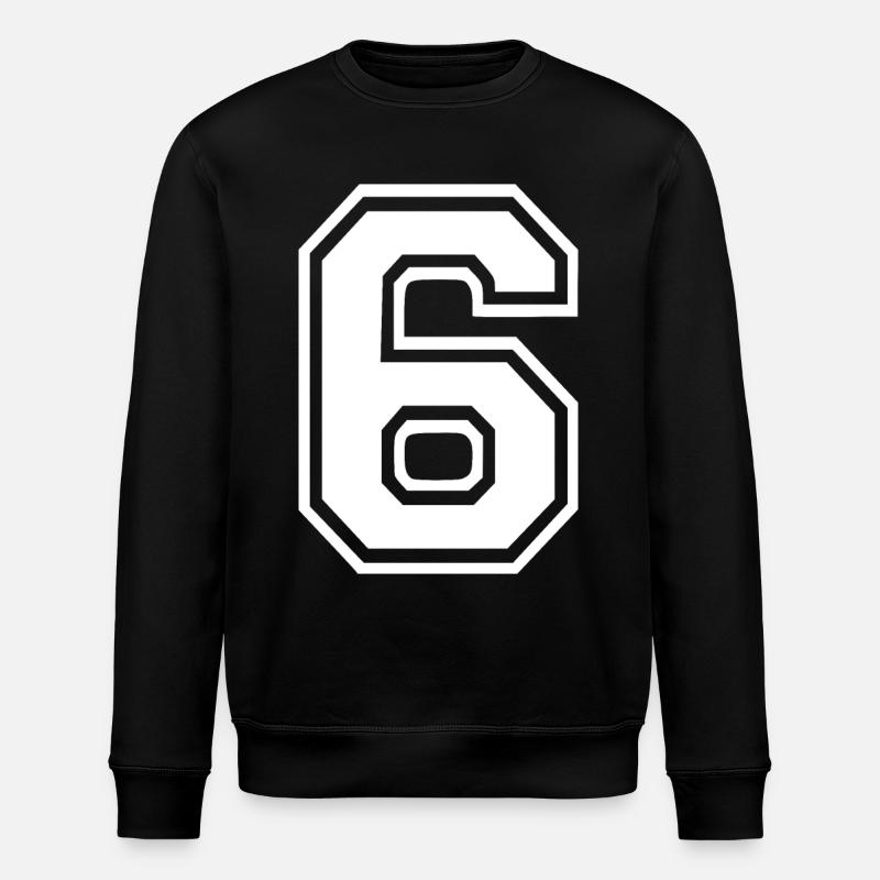 6 - Stanley/Stella ROLLER Unisex Organic Sweatshirt - black