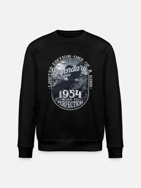 Legendary since 1954 - Stanley/Stella ROLLER Unisex Organic Sweatshirt - black