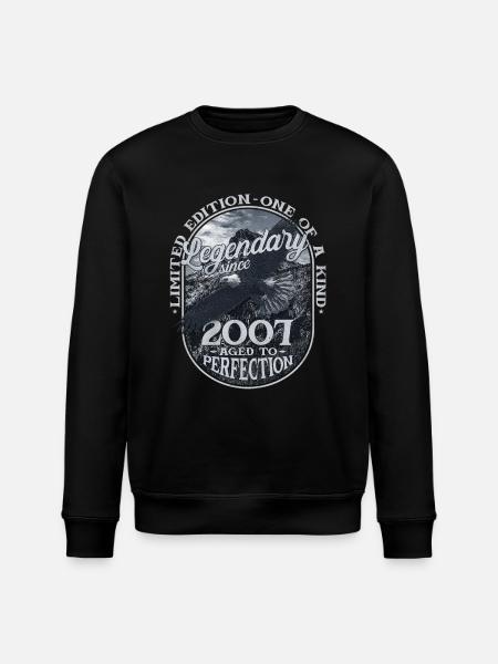 Legendary since 2007 - Stanley/Stella ROLLER Unisex Organic Sweatshirt - black