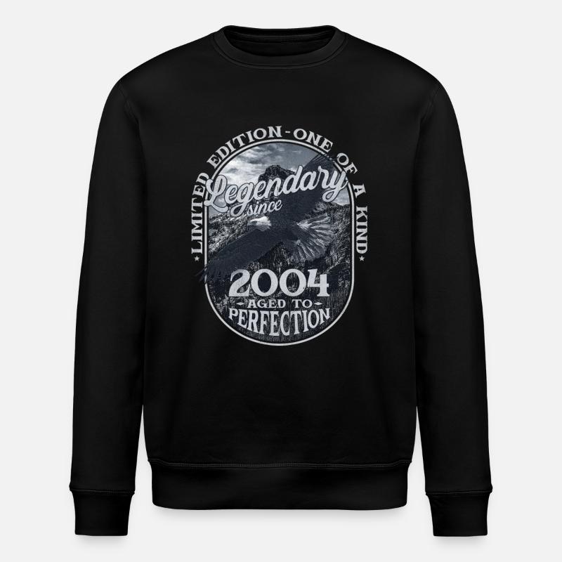 Legendary since 2004 - Stanley/Stella ROLLER Unisex Organic Sweatshirt - black