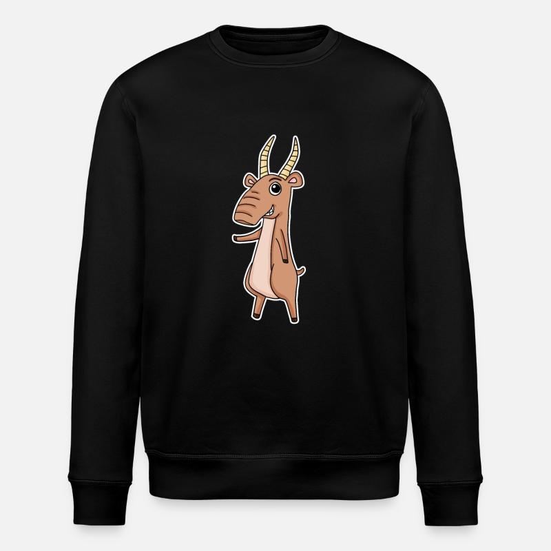 Antelope - Stanley/Stella ROLLER Unisex Organic Sweatshirt - black