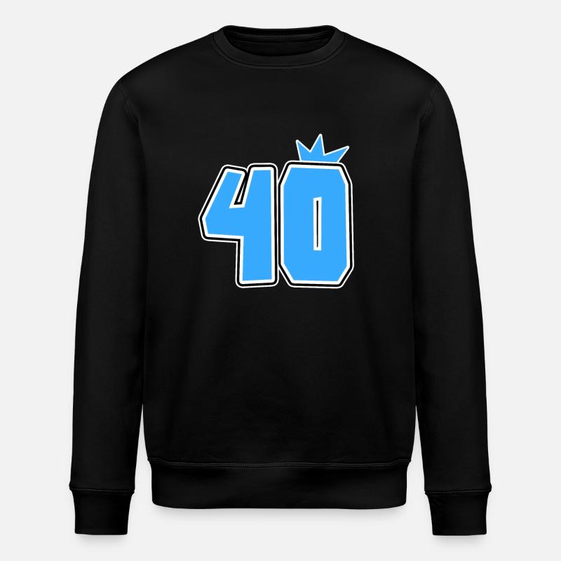 40 - Sweat bio ROLLER Stanley/Stella Unisexe - noir