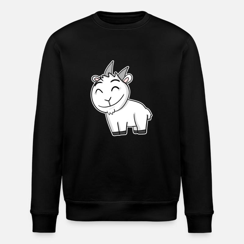 Bouc de chèvre - Sweat bio ROLLER Stanley/Stella Unisexe - noir