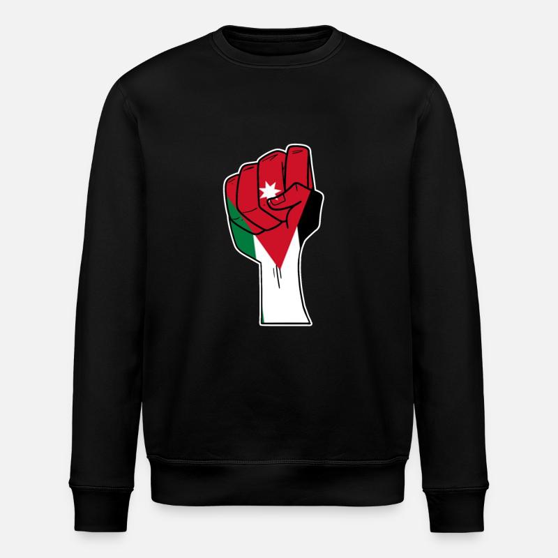 Jordanien - Stanley/Stella Unisex Bio-Sweatshirt ROLLER - Schwarz