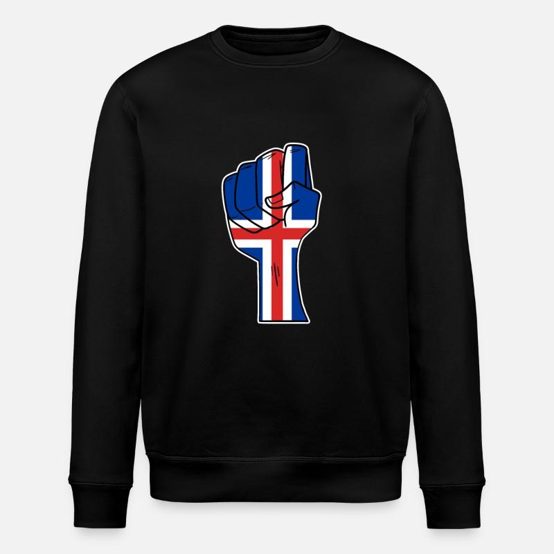 Islande - Sweat bio ROLLER Stanley/Stella Unisexe - noir