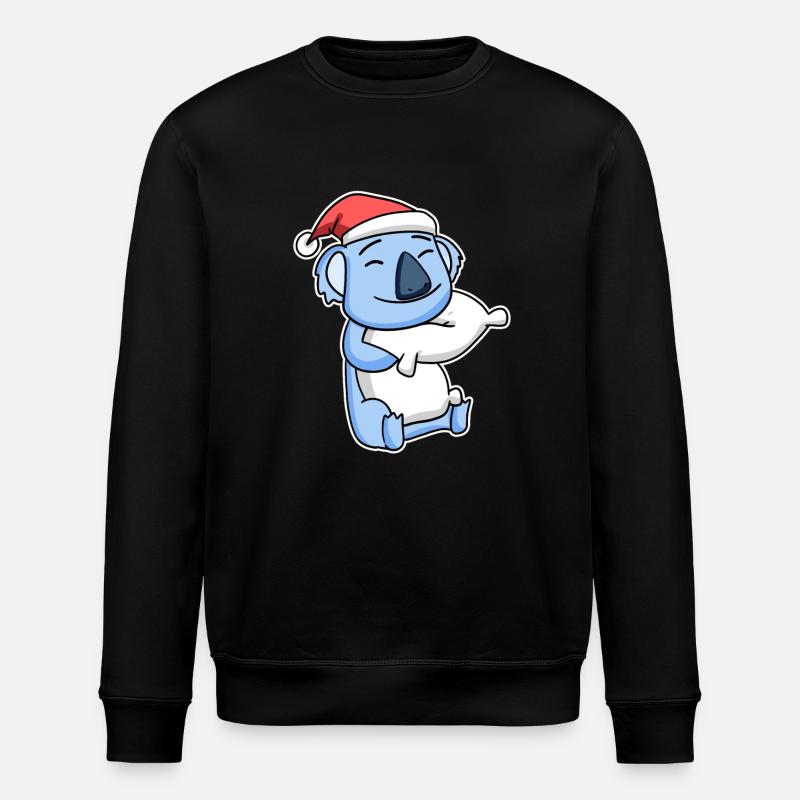 Koala Noël Sommeil Sommeil Sommeil - Sweat bio ROLLER Stanley/Stella Unisexe - noir