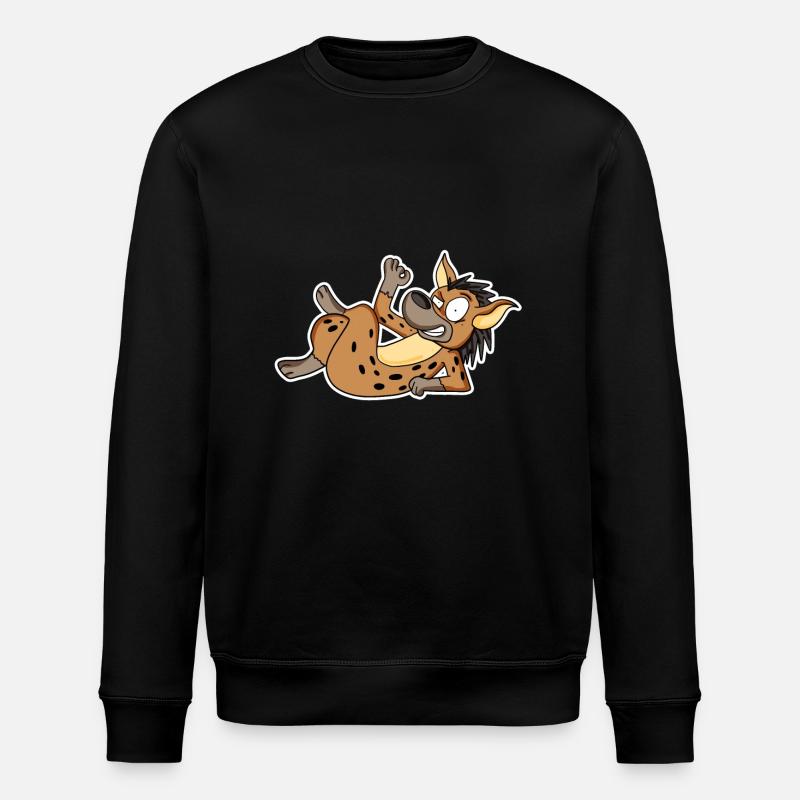 hyena - Stanley/Stella ROLLER Unisex Organic Sweatshirt - black