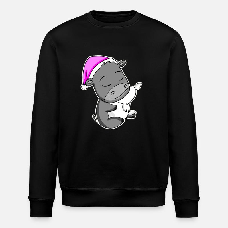 Esel - Stanley/Stella Unisex Bio-Sweatshirt ROLLER - Schwarz