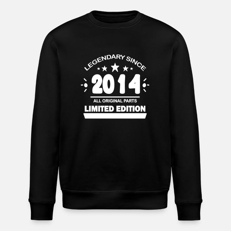 2014 - Class of 2014 - Stanley/Stella ROLLER Unisex Organic Sweatshirt - black