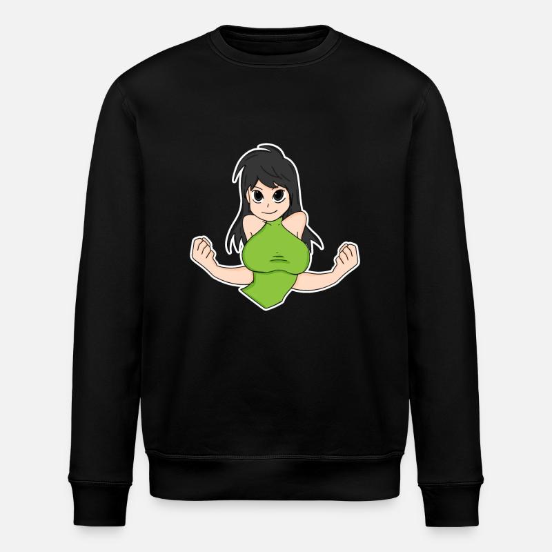 Anime - Stanley/Stella ROLLER Unisex Organic Sweatshirt - black