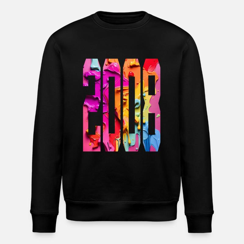 BUNT 18E ANNIVERSAIRE 2008 - Sweat bio ROLLER Stanley/Stella Unisexe - noir