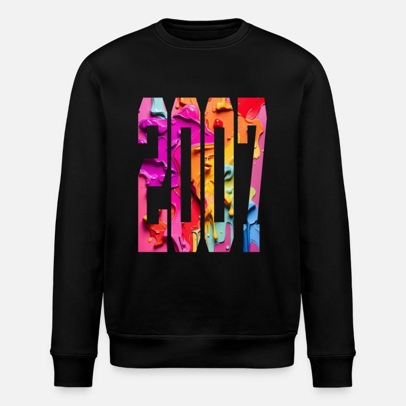 BUNT 19E ANNIVERSAIRE 2007 - Sweat bio ROLLER Stanley/Stella Unisexe - noir