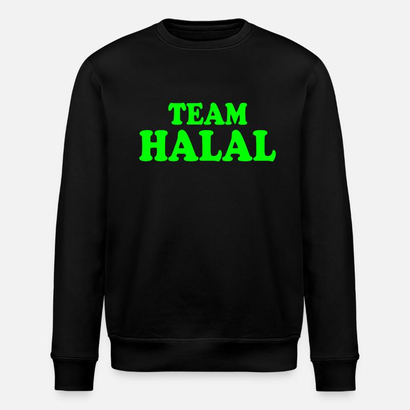 Team halal - Stanley/Stella ROLLER Unisex Organic Sweatshirt - black