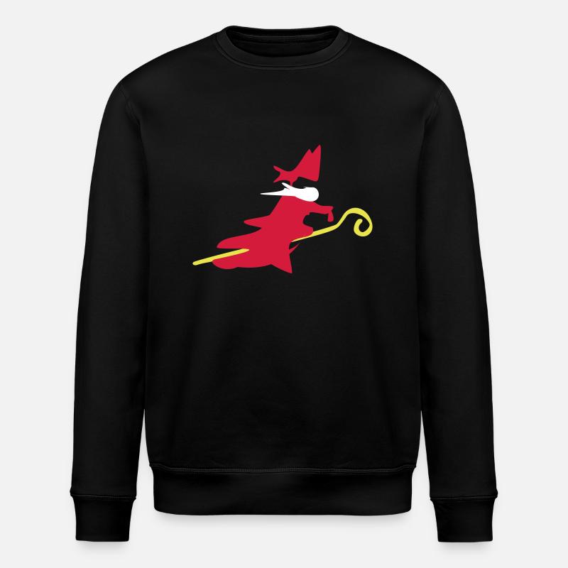 Sinterklaas - Stanley/Stella Unisex Bio-Sweatshirt ROLLER - Schwarz