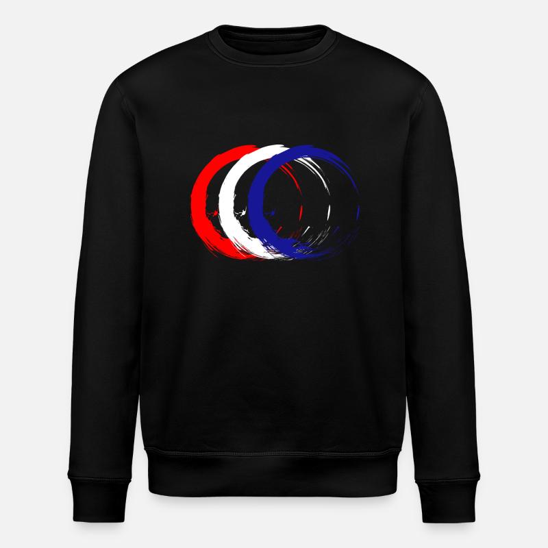Kroatien - Stanley/Stella Unisex Bio-Sweatshirt ROLLER - Schwarz