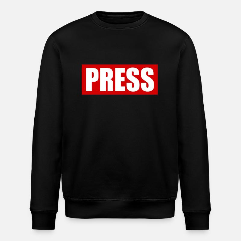 Press - Sweat bio ROLLER Stanley/Stella Unisexe - noir