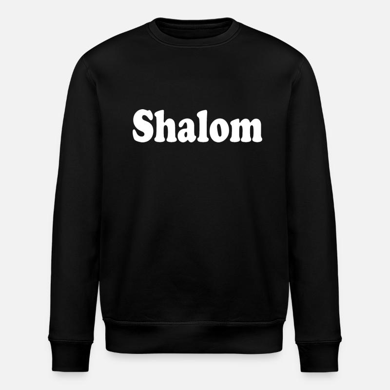 Shalom - Sweat bio ROLLER Stanley/Stella Unisexe - noir