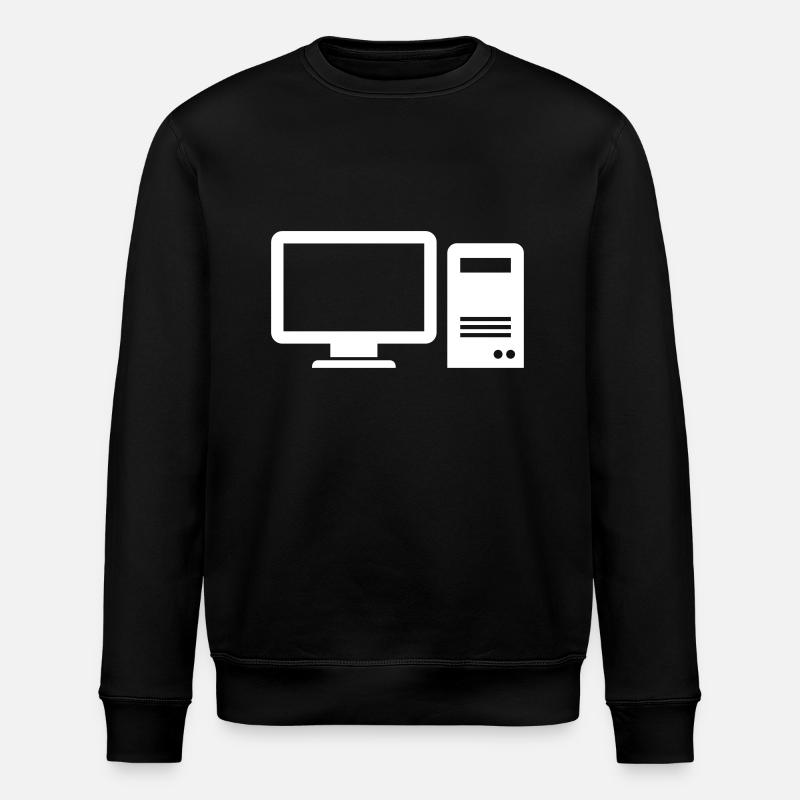 Computer - Stanley/Stella ROLLER Unisex Organic Sweatshirt - black
