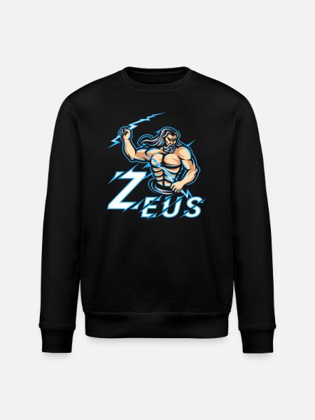 Zeus Mythologie grecque Graphique - Sweat bio ROLLER Stanley/Stella Unisexe - noir