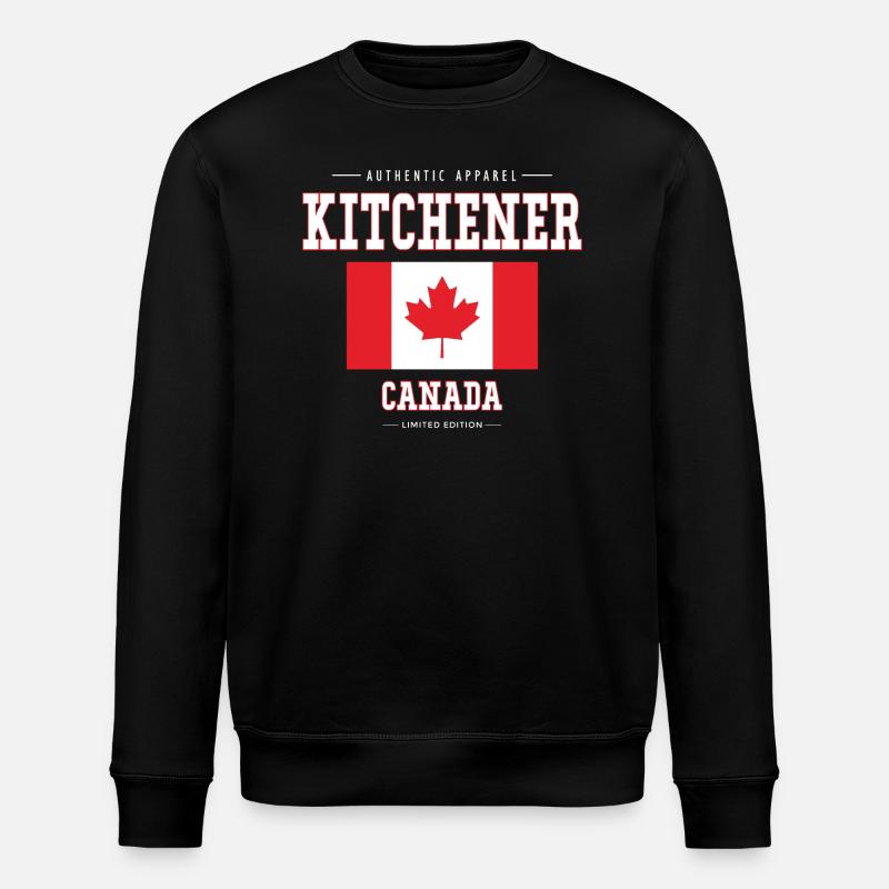 Kitchener - Sweat bio ROLLER Stanley/Stella Unisexe - noir