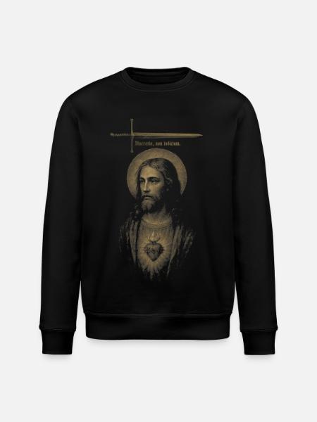 Discernment, not judgement. - Stanley/Stella ROLLER Unisex Organic Sweatshirt - black