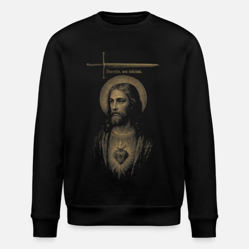 Unterscheidung, nicht Urteil. - Stanley/Stella Unisex Bio-Sweatshirt ROLLER - Schwarz