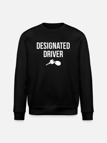 Designated Driver - Stanley/Stella ROLLER Unisex Organic Sweatshirt - black