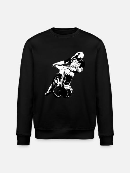 Speedway Racing - Stanley/Stella Unisex Bio-Sweatshirt ROLLER - Schwarz