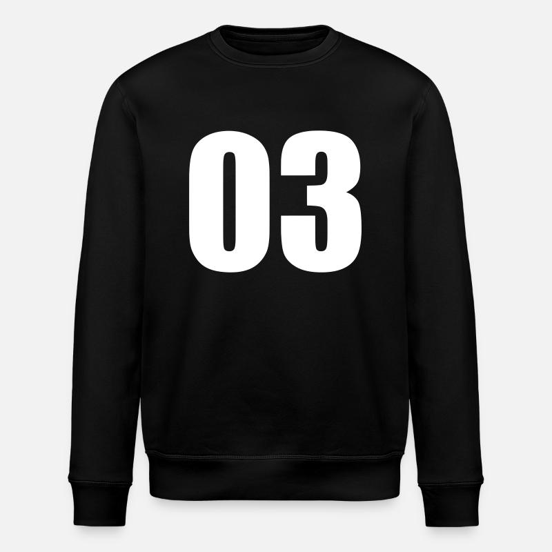 03 - Stanley/Stella ROLLER Unisex Organic Sweatshirt - black
