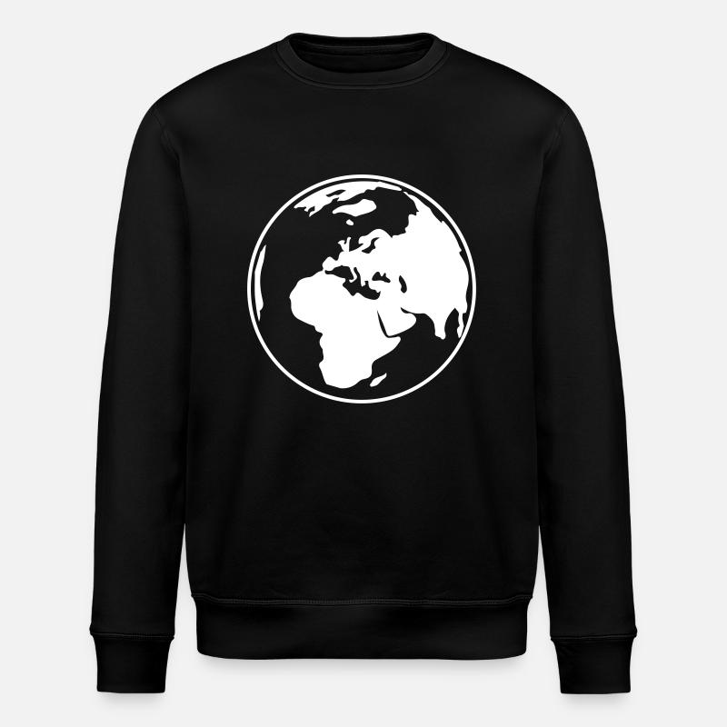 Welt - Stanley/Stella Unisex Bio-Sweatshirt ROLLER - Schwarz