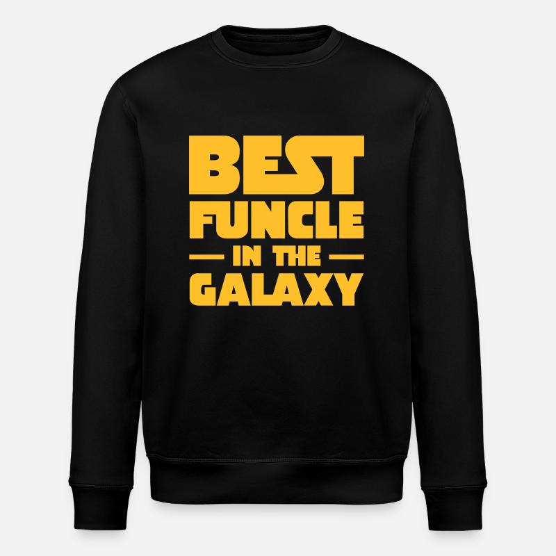 Best Funcle In The Galaxy | Gift For A Fun Uncle - Stanley/Stella Unisex Bio-Sweatshirt ROLLER - Schwarz
