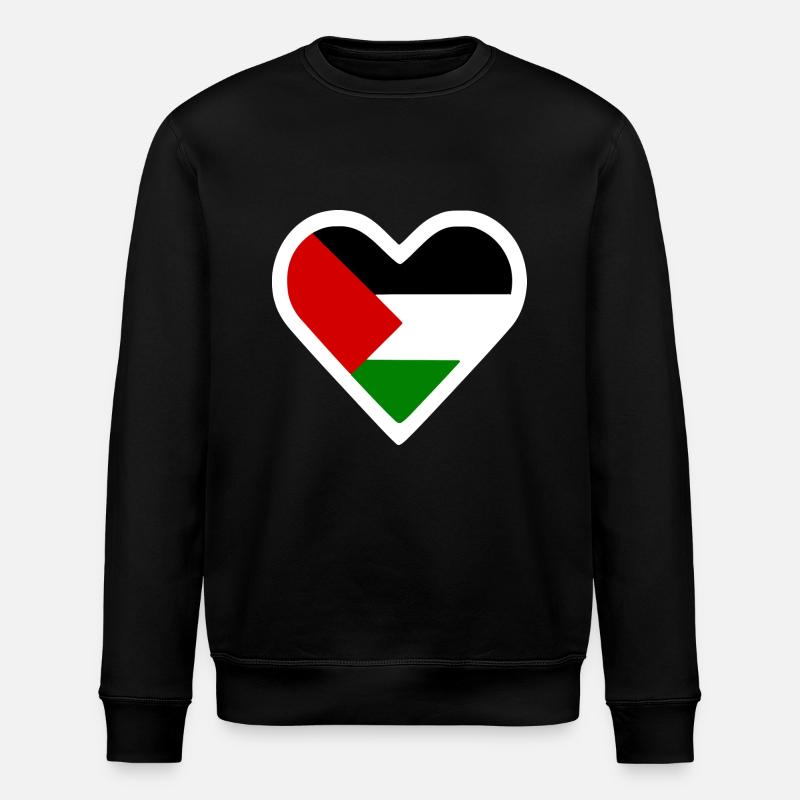 Free palestine - Sweat bio ROLLER Stanley/Stella Unisexe - noir