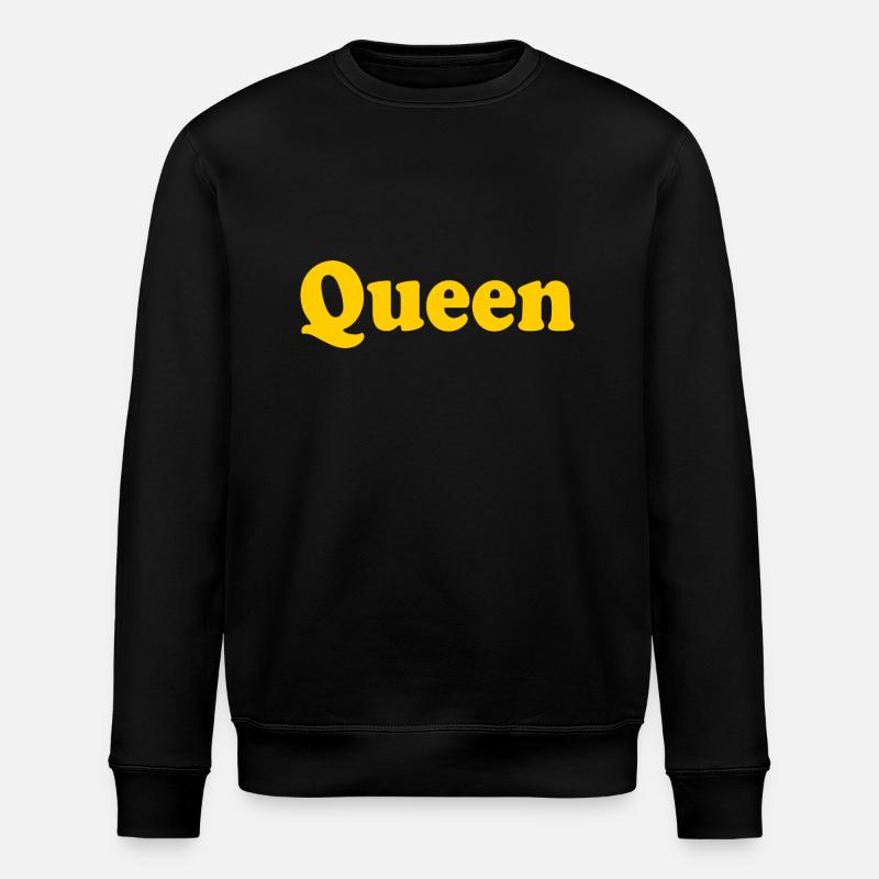 QUEEN - Stanley/Stella ROLLER Unisex Organic Sweatshirt - black