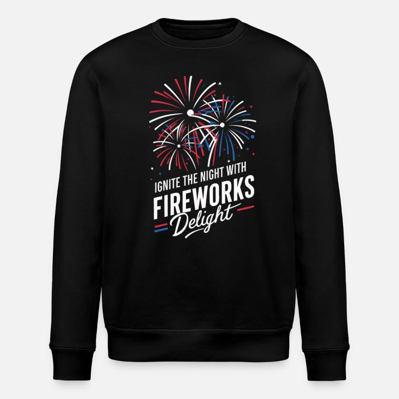 Pyrotechnie Feux d’artifice Pyrotechnie - Sweat bio ROLLER Stanley/Stella Unisexe - noir