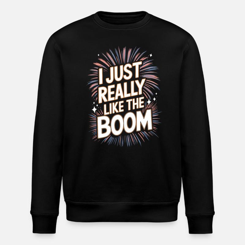 Pyrotechnie Feux d’artifice Pyrotechnie - Sweat bio ROLLER Stanley/Stella Unisexe - noir