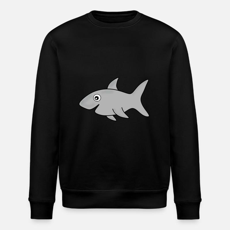 Requin Requins Pêche Poisson - Sweat bio ROLLER Stanley/Stella Unisexe - noir