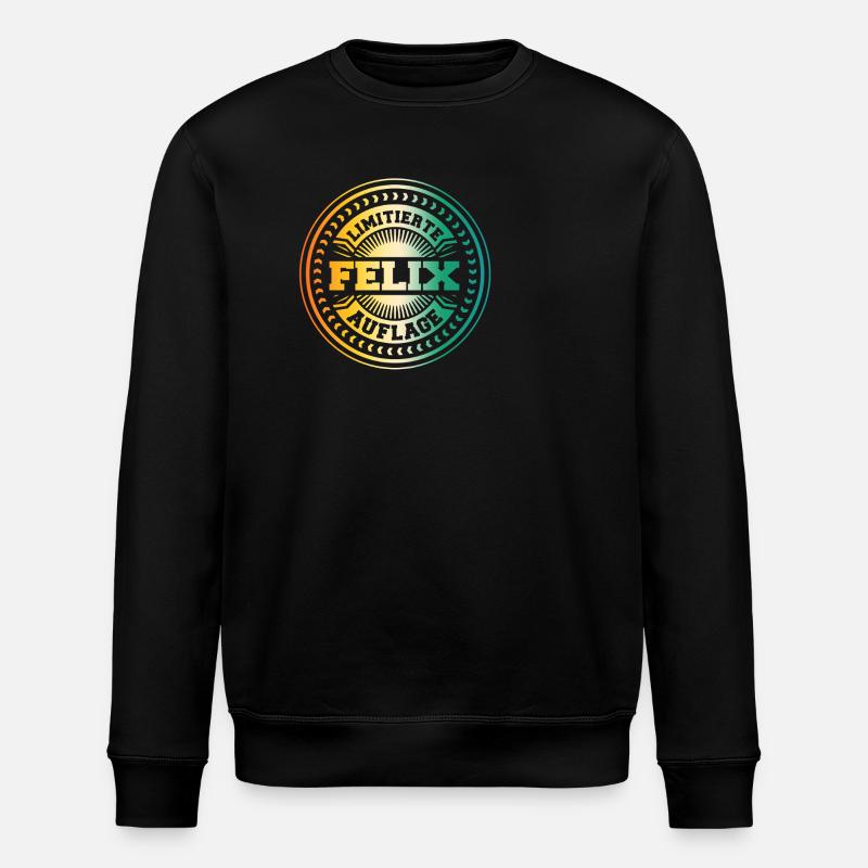 Felix - Stanley/Stella Unisex Bio-Sweatshirt ROLLER - Schwarz