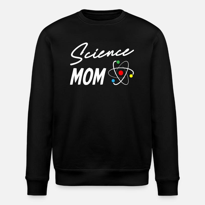 Science Mom - Stanley/Stella ROLLER Unisex Organic Sweatshirt - black