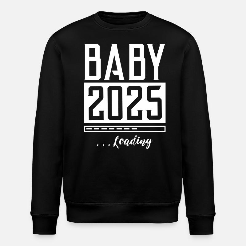 Baby 2025 Loading - Stanley/Stella ROLLER Unisex Organic Sweatshirt - black