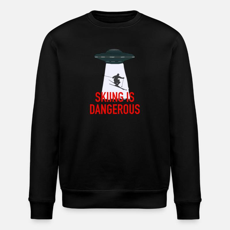 Ski - Sweat bio ROLLER Stanley/Stella Unisexe - noir