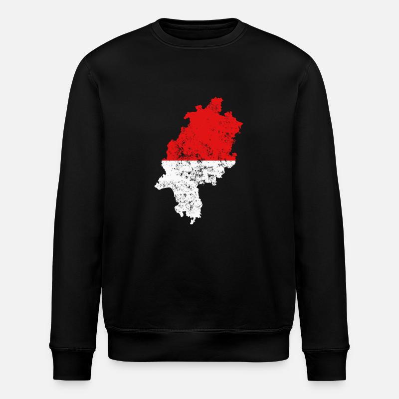Hessen - Stanley/Stella Unisex Bio-Sweatshirt ROLLER - Schwarz