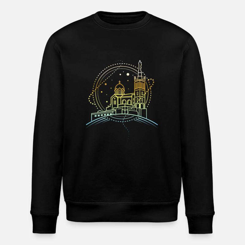 Marseille - Stanley/Stella ROLLER Unisex Organic Sweatshirt - black