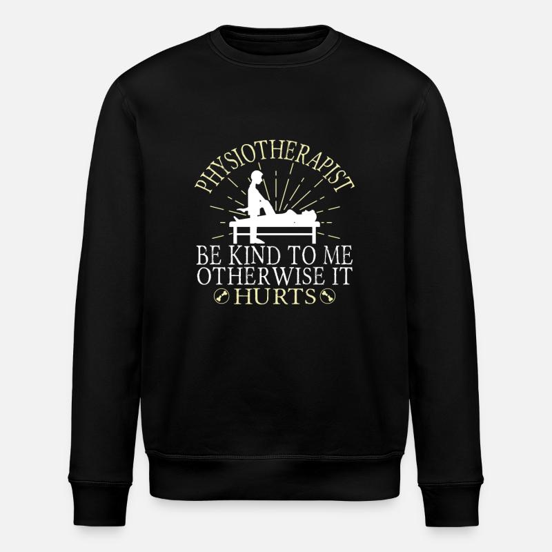 Physiothérapeute - Sweat bio ROLLER Stanley/Stella Unisexe - noir