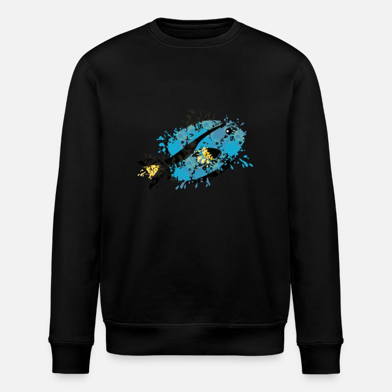 Doktorfisch - Stanley/Stella Unisex Bio-Sweatshirt ROLLER - Schwarz