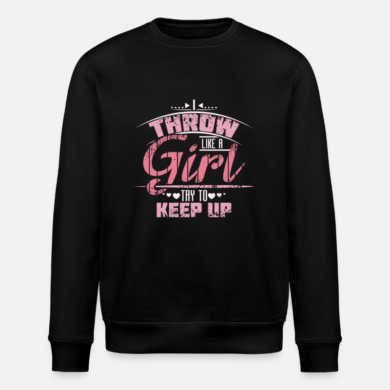 speerwurf girl - Sweat bio ROLLER Stanley/Stella Unisexe - noir