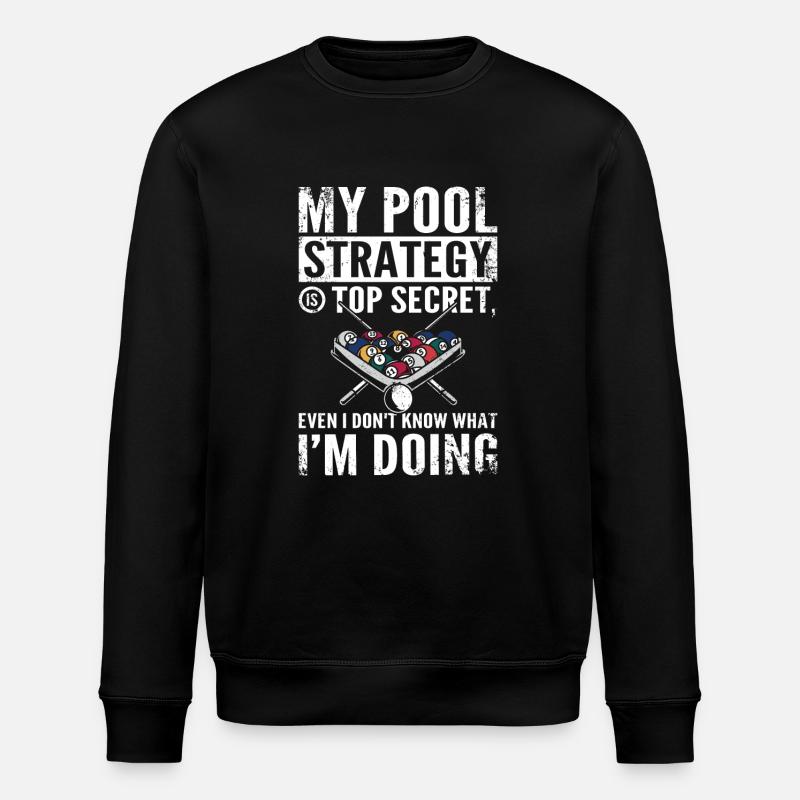 Stratégie de pool top secret - Sweat bio ROLLER Stanley/Stella Unisexe - noir